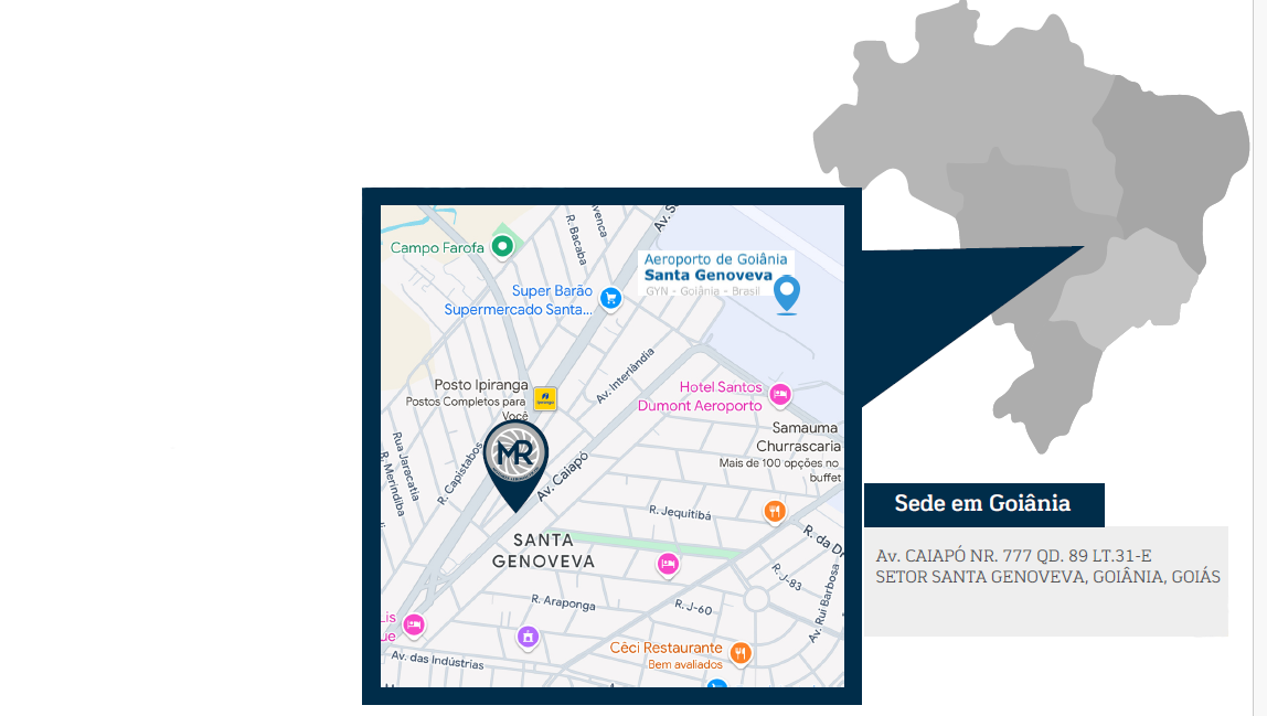 Localização MR Motores